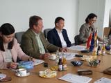 Spotkanie w sprawie projektu "Zarzadzanie wiedza i kooperacja samorzadow komunalnych Euroregionu Sprewa-Nysa_Bobr