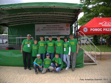 Reprezentanci Powiatu Zielonogóskiego w Ogólnopolskim Finale Turnieju Bezpieczeństwa w Ruchu Drogowym w Jaśle.